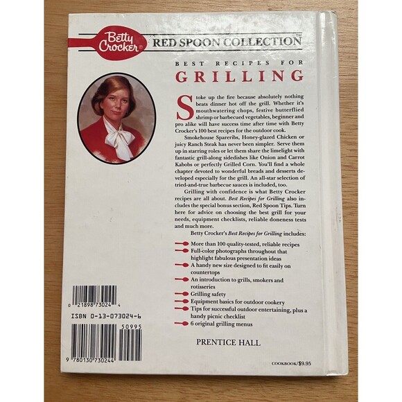 Betty Crocker Best Recipes For Grilling Hard Cover Cook Book 1989 VTG - Picture 5 of 5